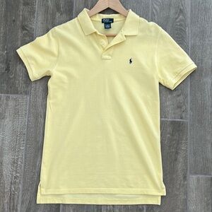 Ralph Lauren Boys yellow Polo size XL 16 18